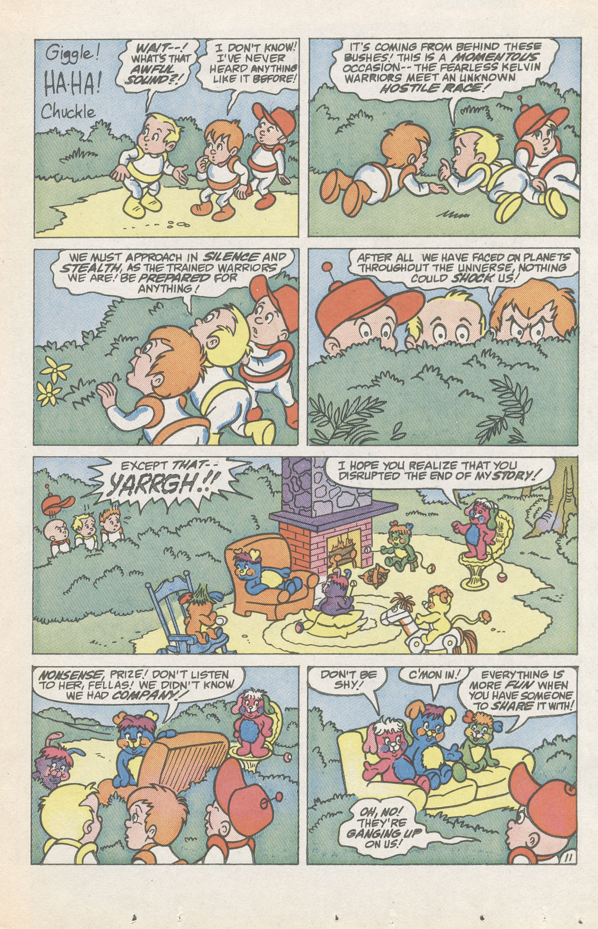 Read online Popples comic -  Issue #3 - 17