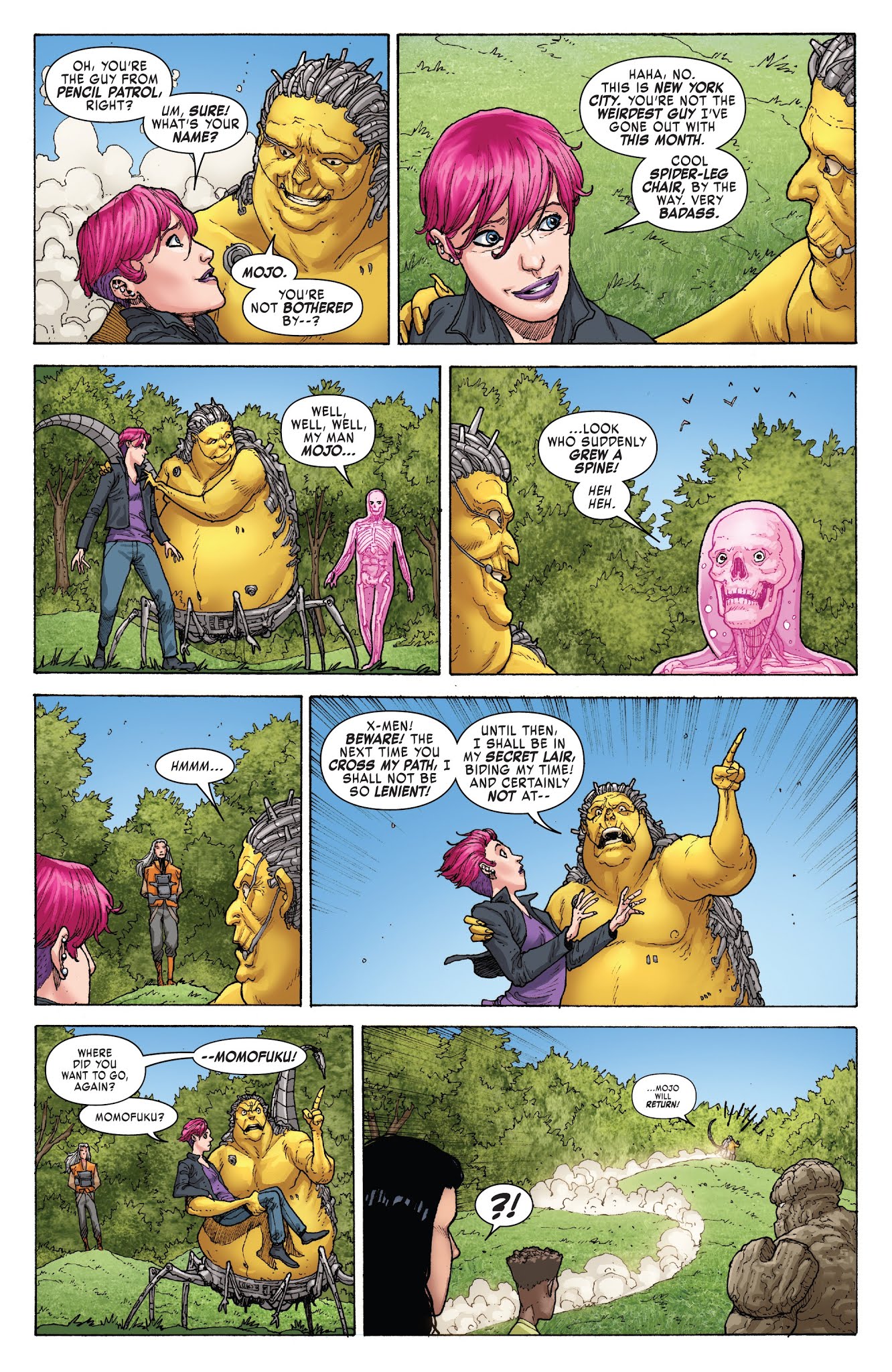 Read online X-Men: Black - Mojo comic -  Issue # Full - 20