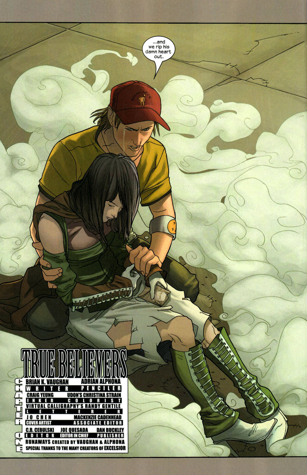 Read online Runaways (2005) comic -  Issue #1 - 25