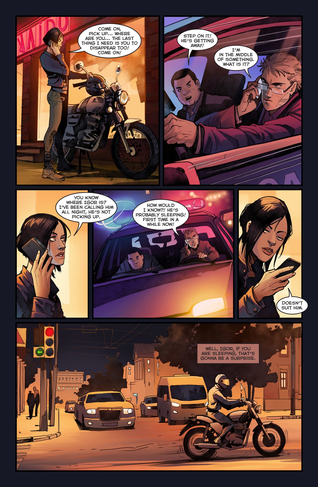 Read online Igor Grom comic -  Issue #12 - 17