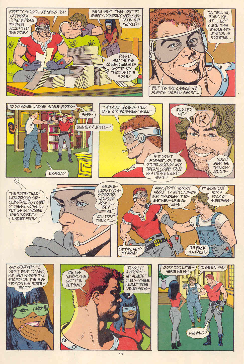 Read online Steelgrip Starkey comic -  Issue #1 - 19