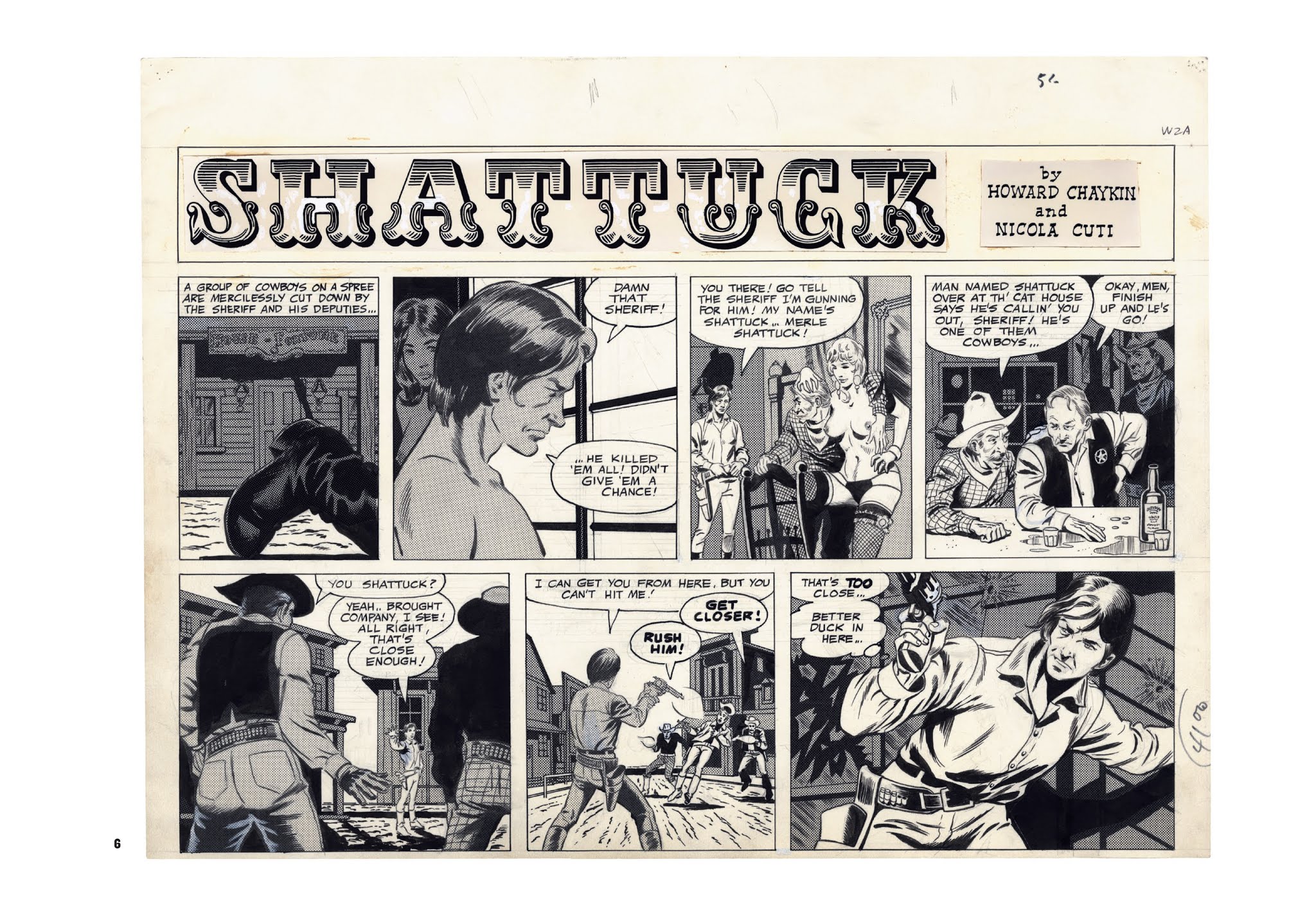 Read online Wallace Wood Presents Shattuck comic -  Issue # TPB - 6