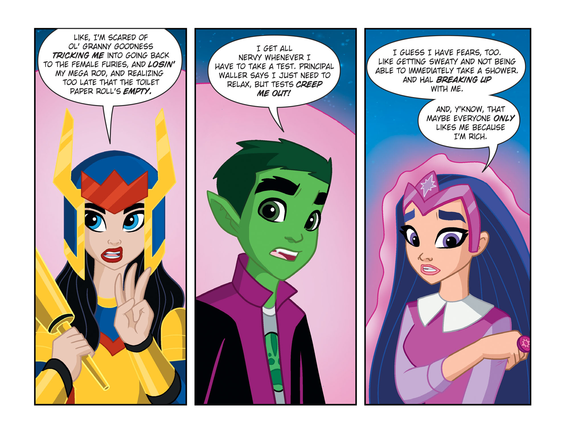 Read online DC Super Hero Girls: Spaced Out comic -  Issue #7 - 7