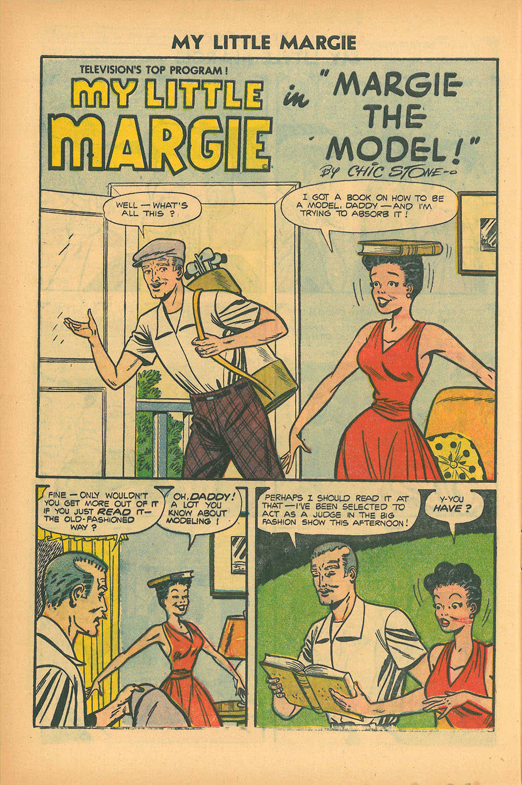 Read online My Little Margie (1954) comic -  Issue #6 - 28