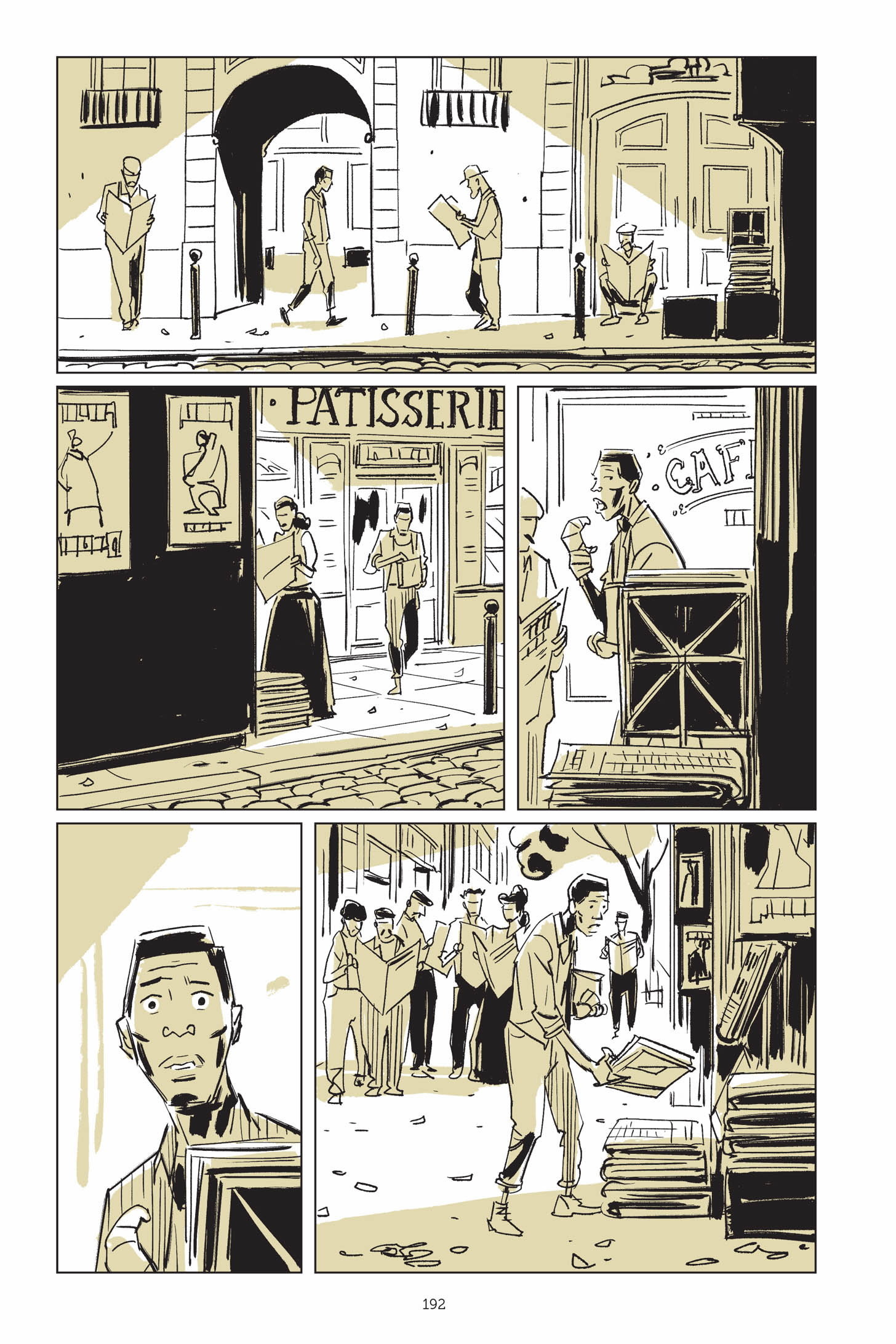 Read online Now Let Me Fly: A Portrait of Eugene Bullard comic -  Issue # TPB (Part 2) - 93