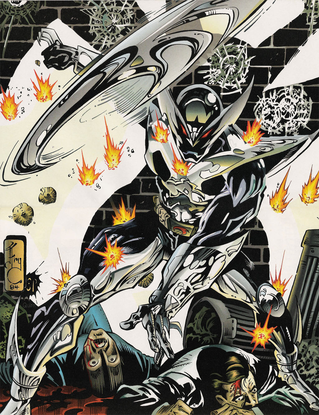Read online ShadowHawk comic -  Issue #15 - 17