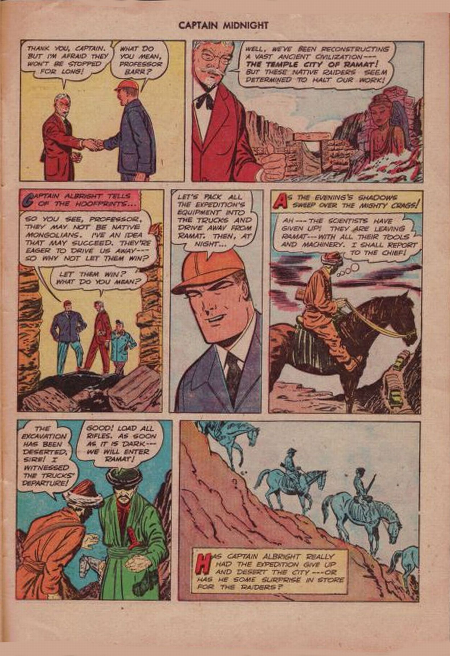 Read online Captain Midnight (1942) comic -  Issue #63 - 31