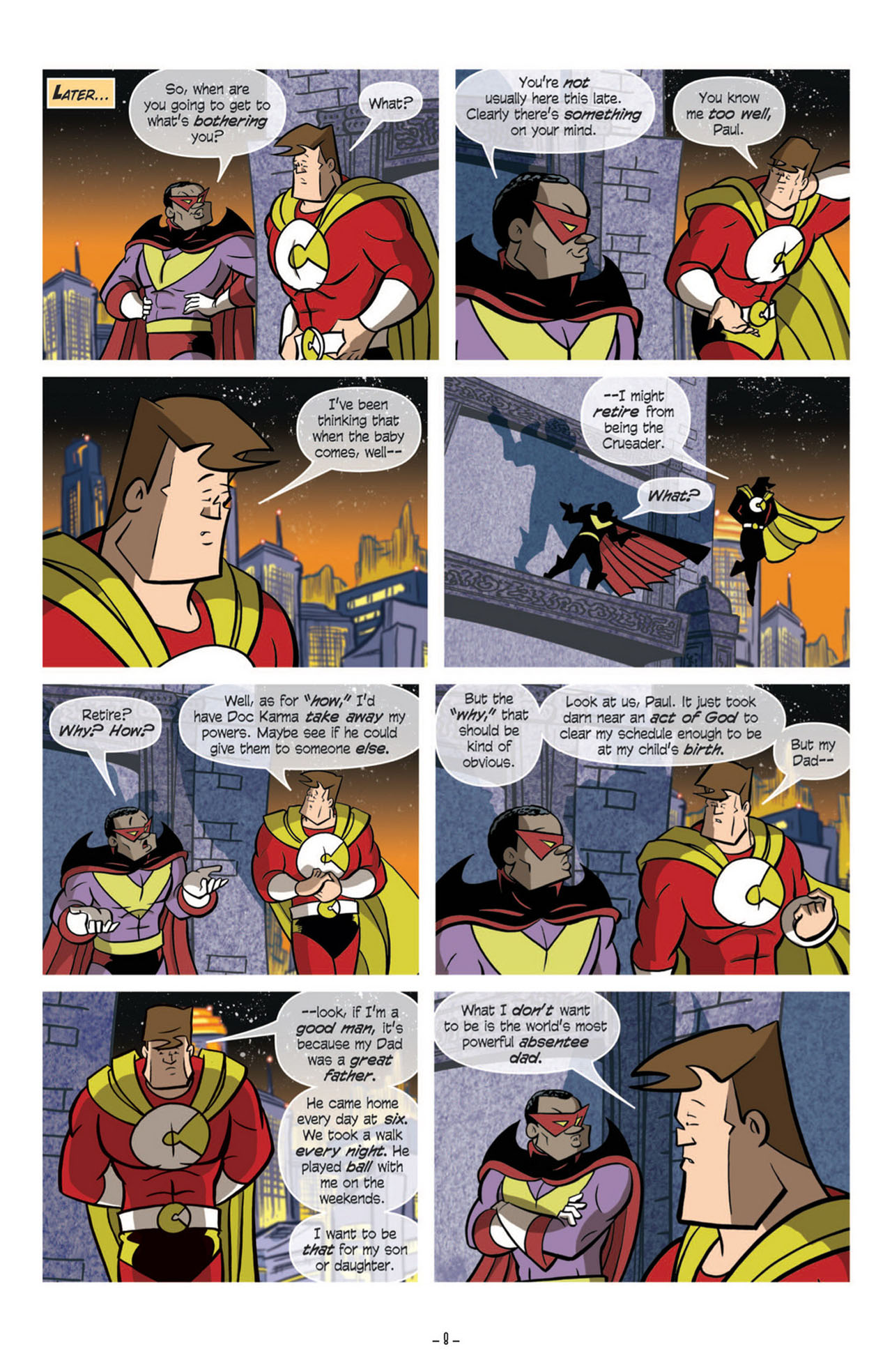 Read online Love and Capes: What to Expect comic -  Issue #6 - 10