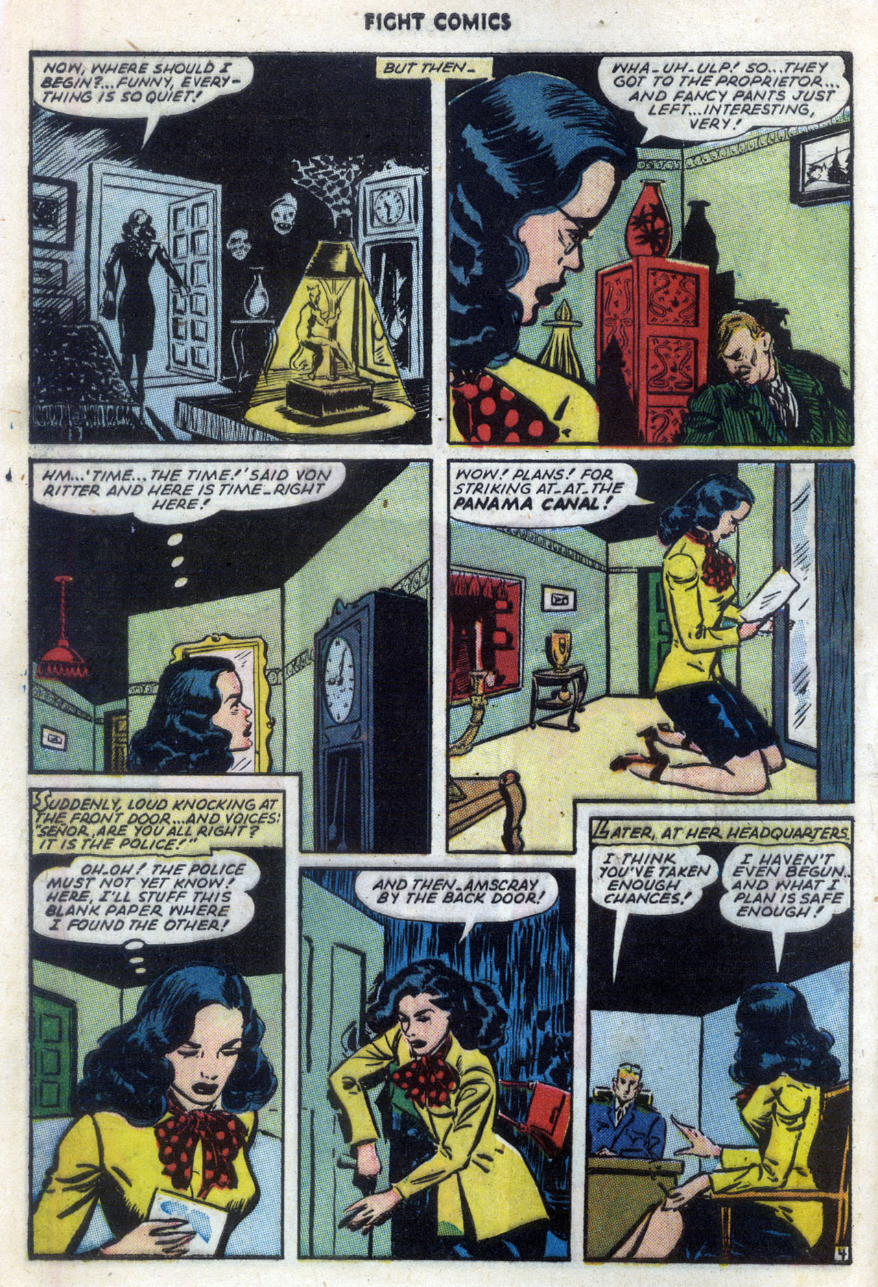 Read online Fight Comics comic -  Issue #39 - 6