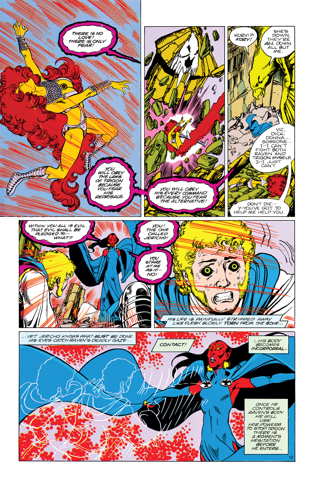 Read online The New Teen Titans (1984) comic -  Issue #3 - 12