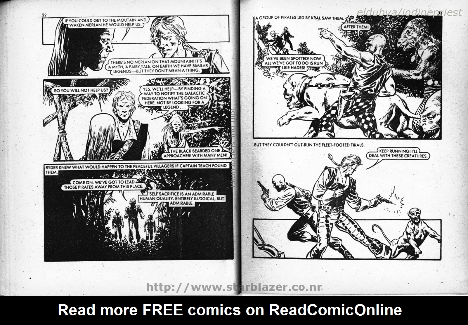 Read online Starblazer comic -  Issue #66 - 18