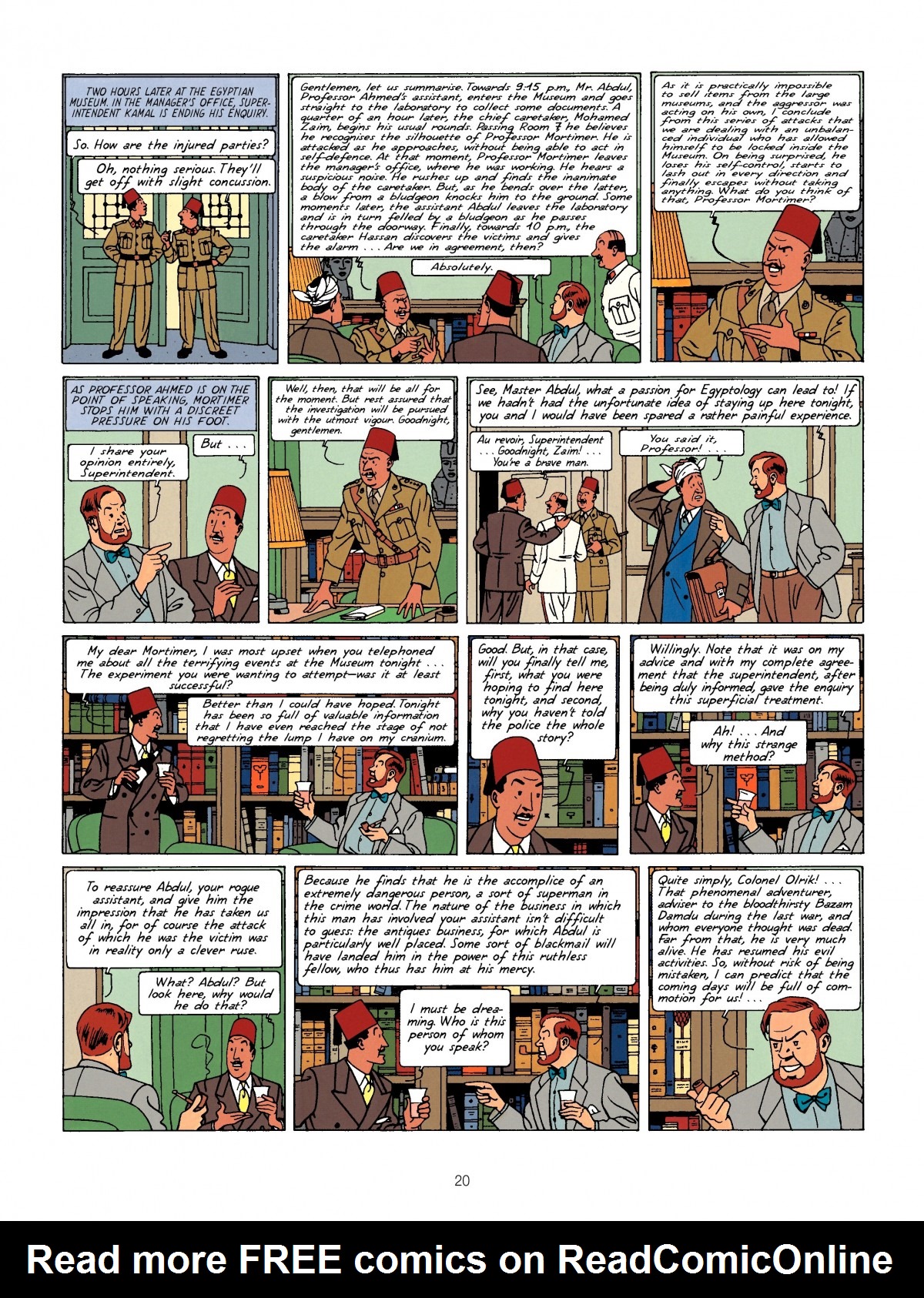 Read online Blake & Mortimer comic -  Issue #2 - 22