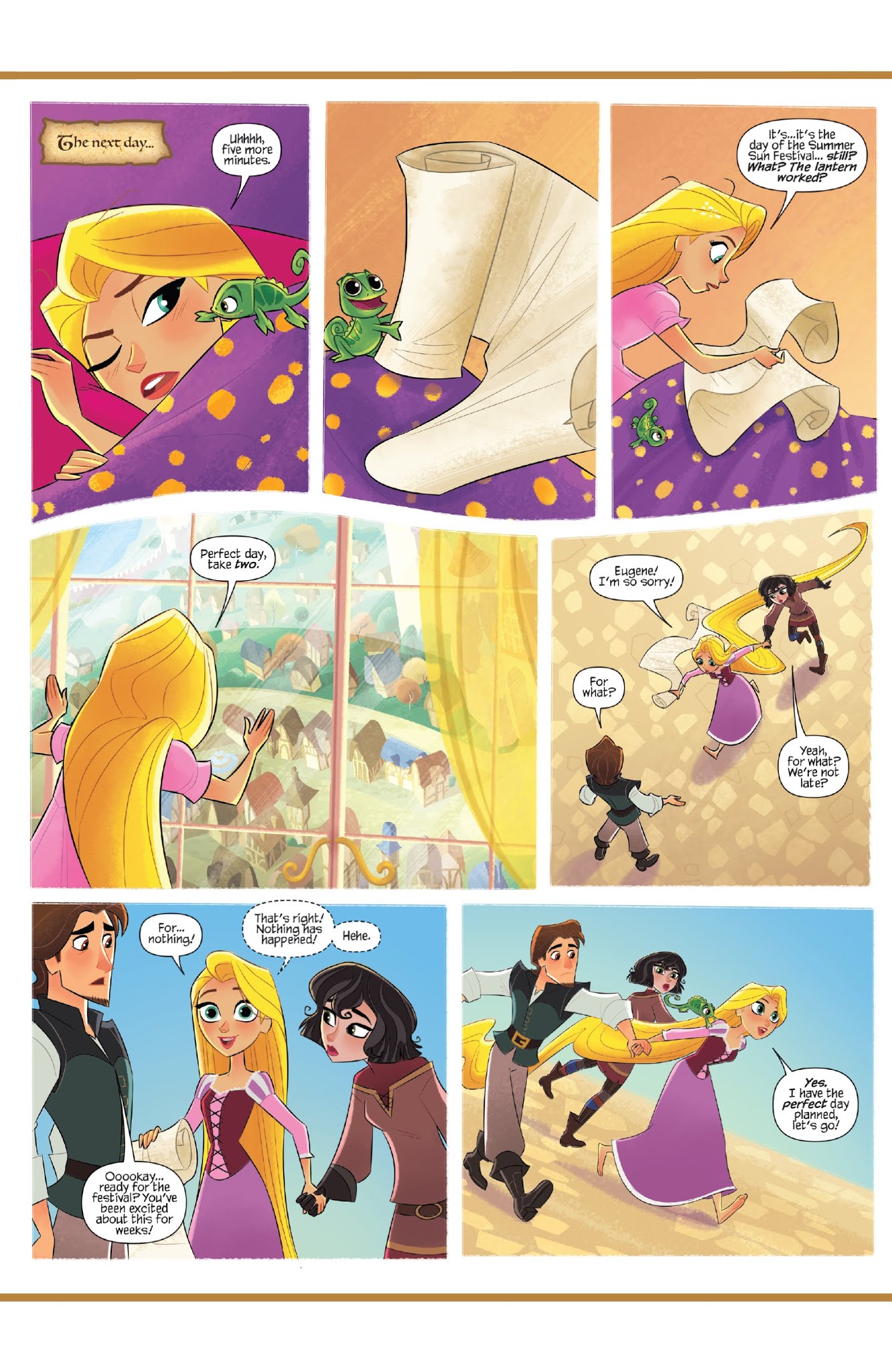 Read online Tangled: The Series: Hair-Raising Adventures comic -  Issue #1 - 12
