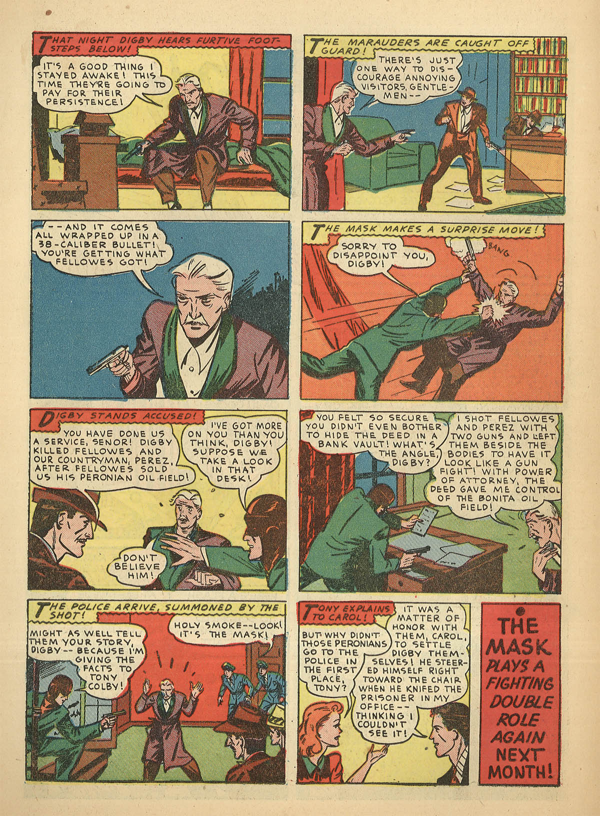 Read online Exciting Comics comic -  Issue #8 - 27