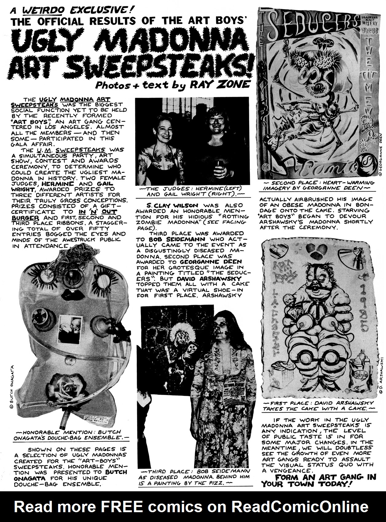 Read online Weirdo comic -  Issue #13 - 2
