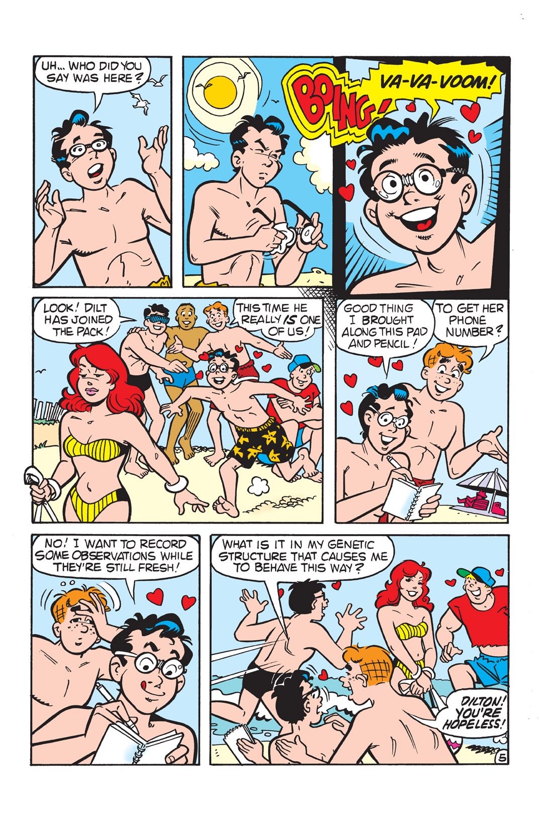 Read online Archie (1960) comic -  Issue #498 - 18