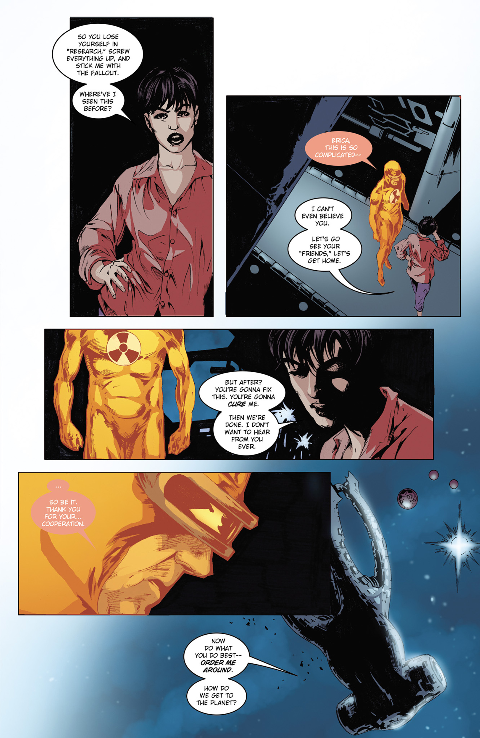Read online Solar: Man of the Atom (2014) comic -  Issue #5 - 9
