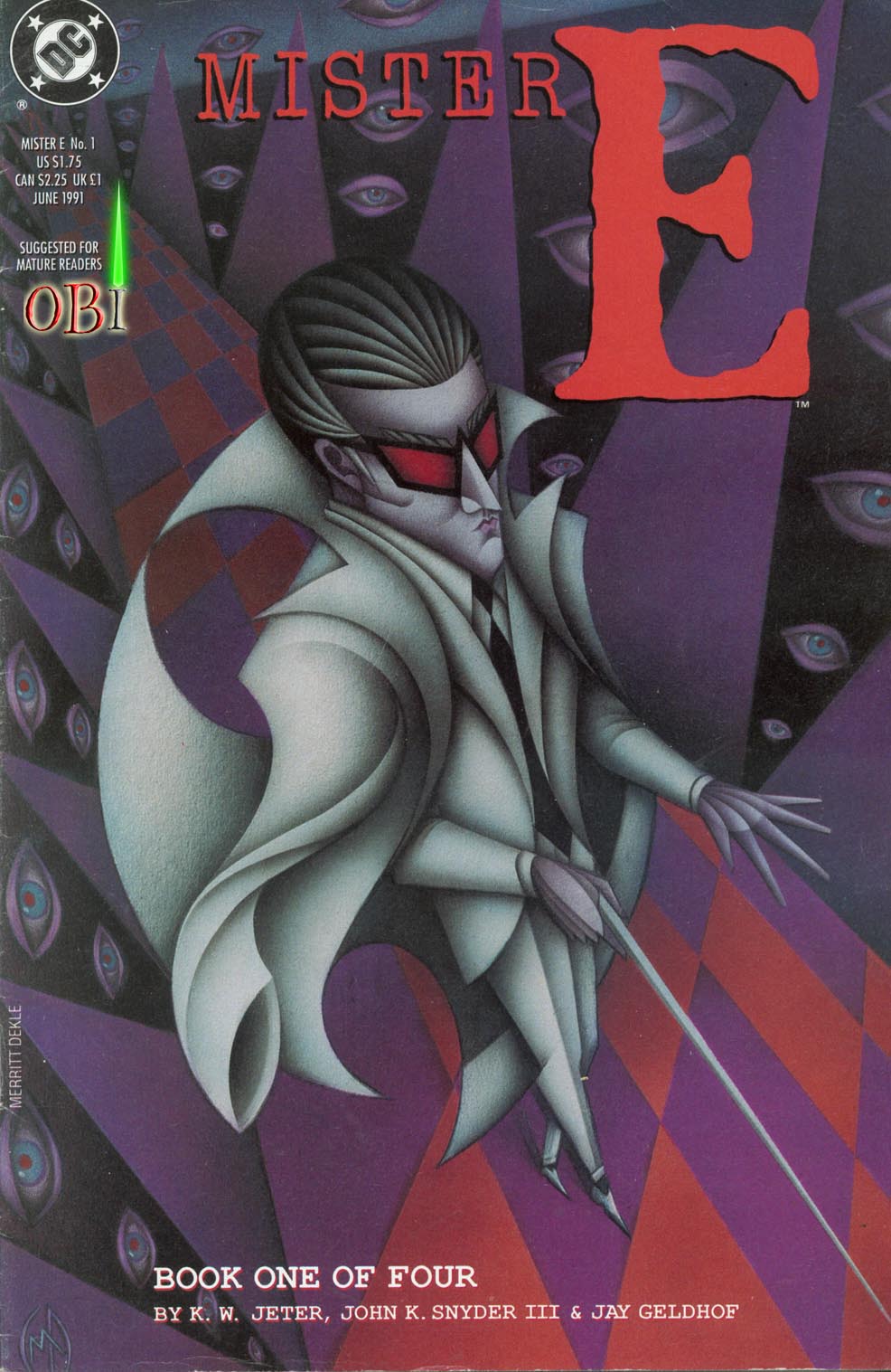 Read online Mister E comic -  Issue #1 - 1