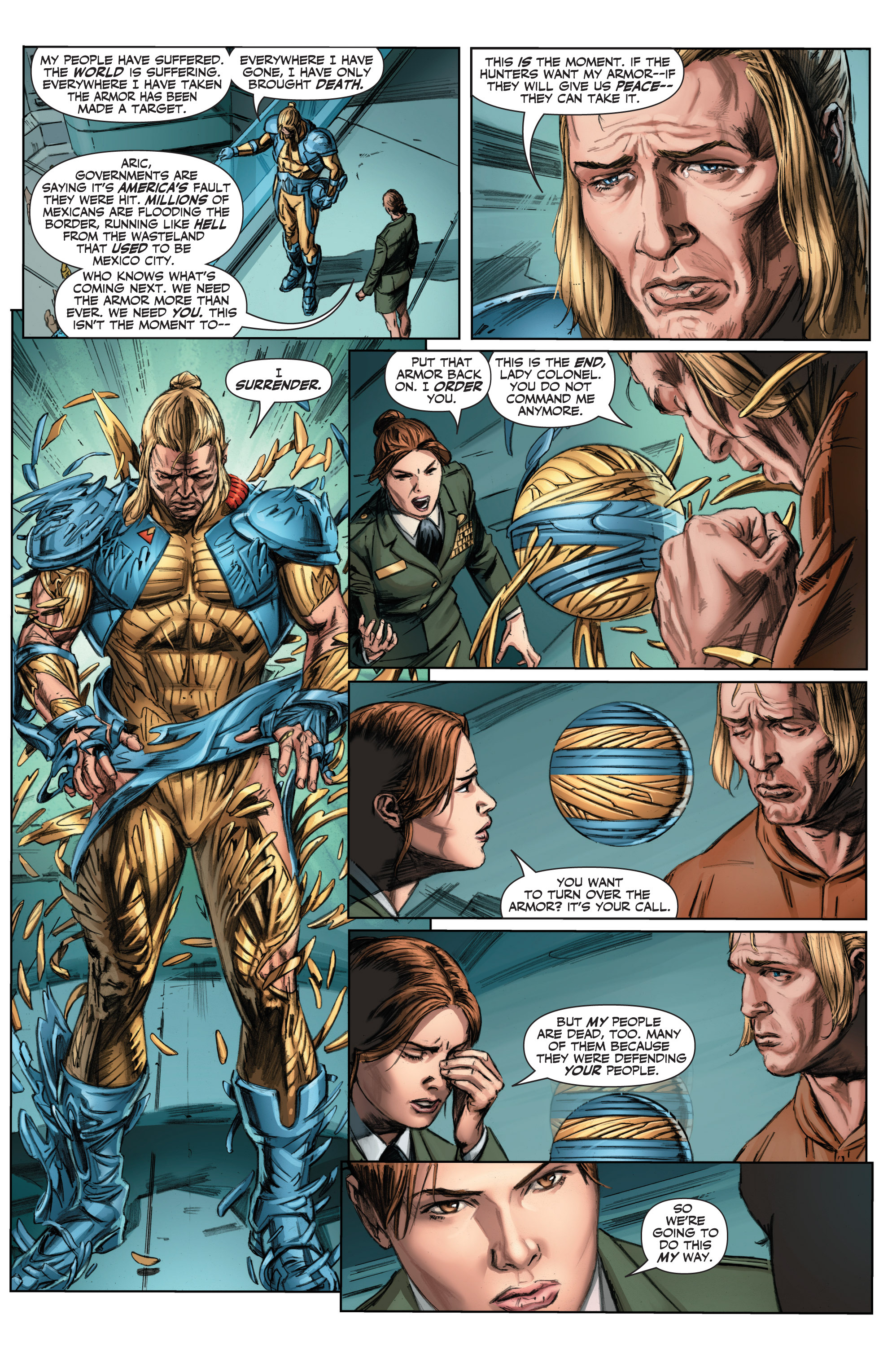 Read online Armor Hunters comic -  Issue #3 - 8