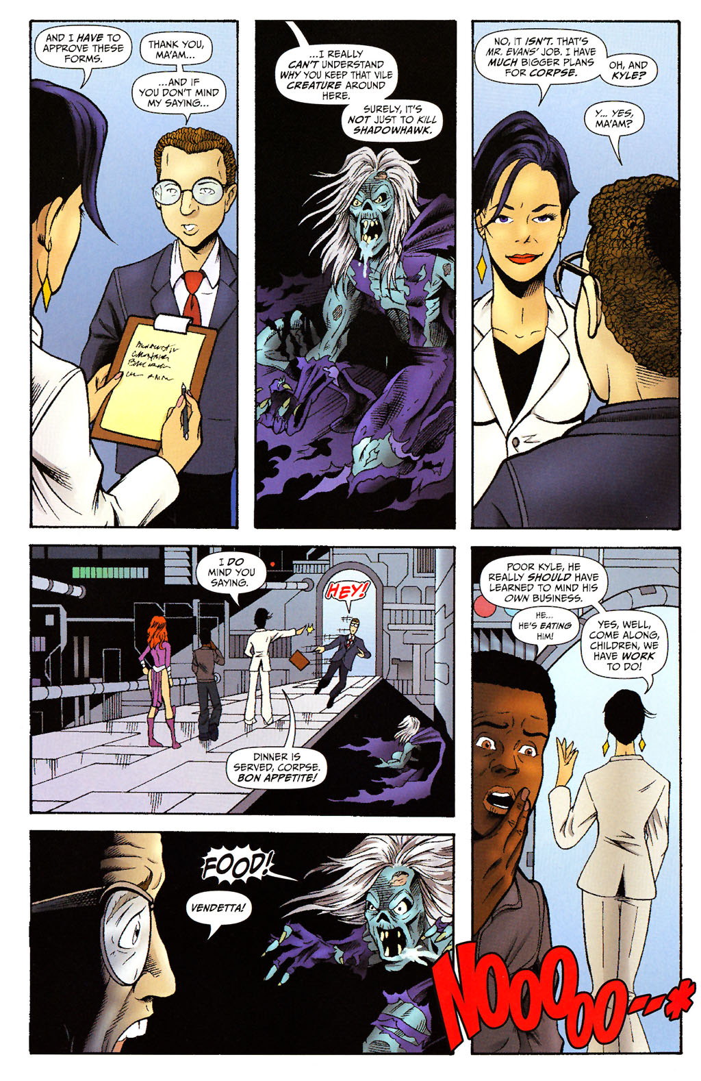 Read online ShadowHawk (2005) comic -  Issue #15 - 17