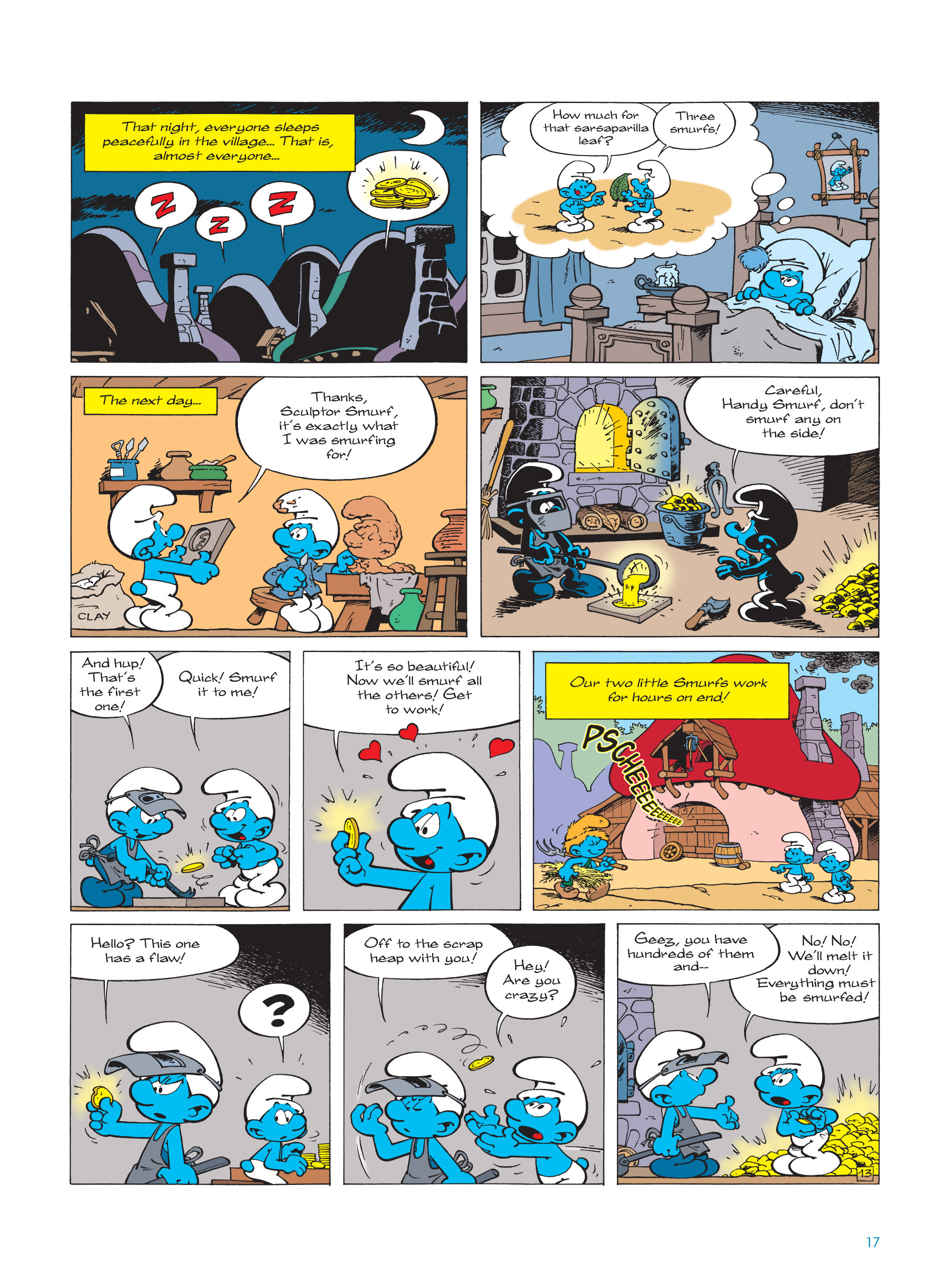 Read online The Smurfs comic -  Issue #18 - 17