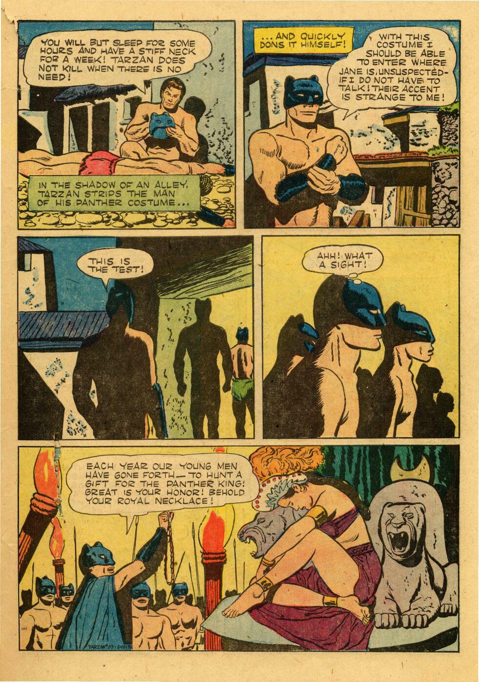 Read online Tarzan (1948) comic -  Issue #53 - 11
