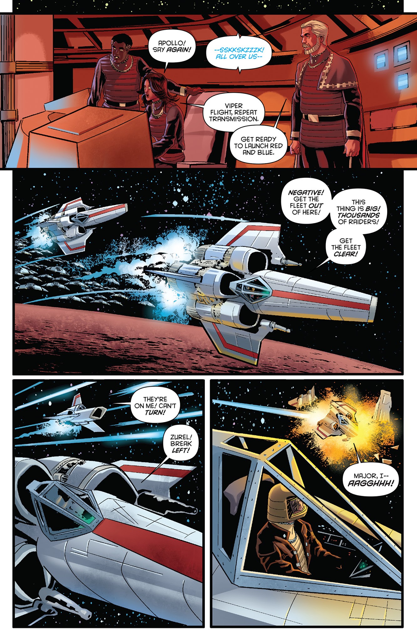 Read online Classic Battlestar Galactica: The Death of Apollo comic -  Issue #2 - 13