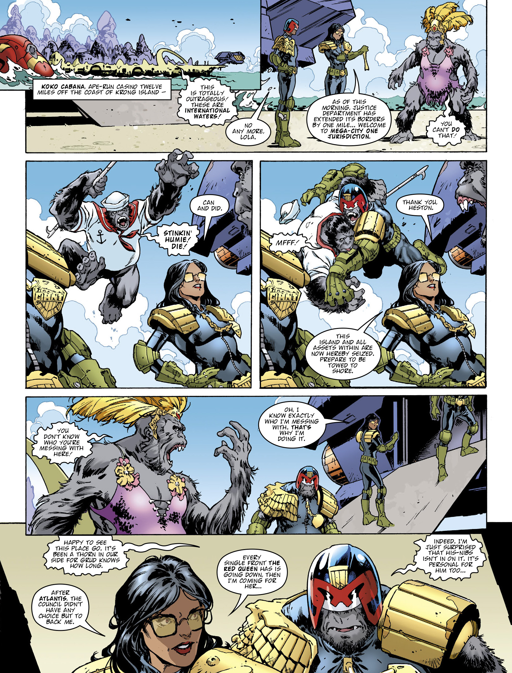 Read online Judge Dredd Megazine (Vol. 5) comic -  Issue #444 - 5