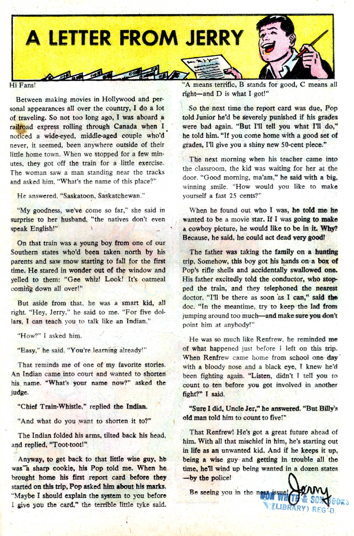 Read online The Adventures of Jerry Lewis comic -  Issue #98 - 21