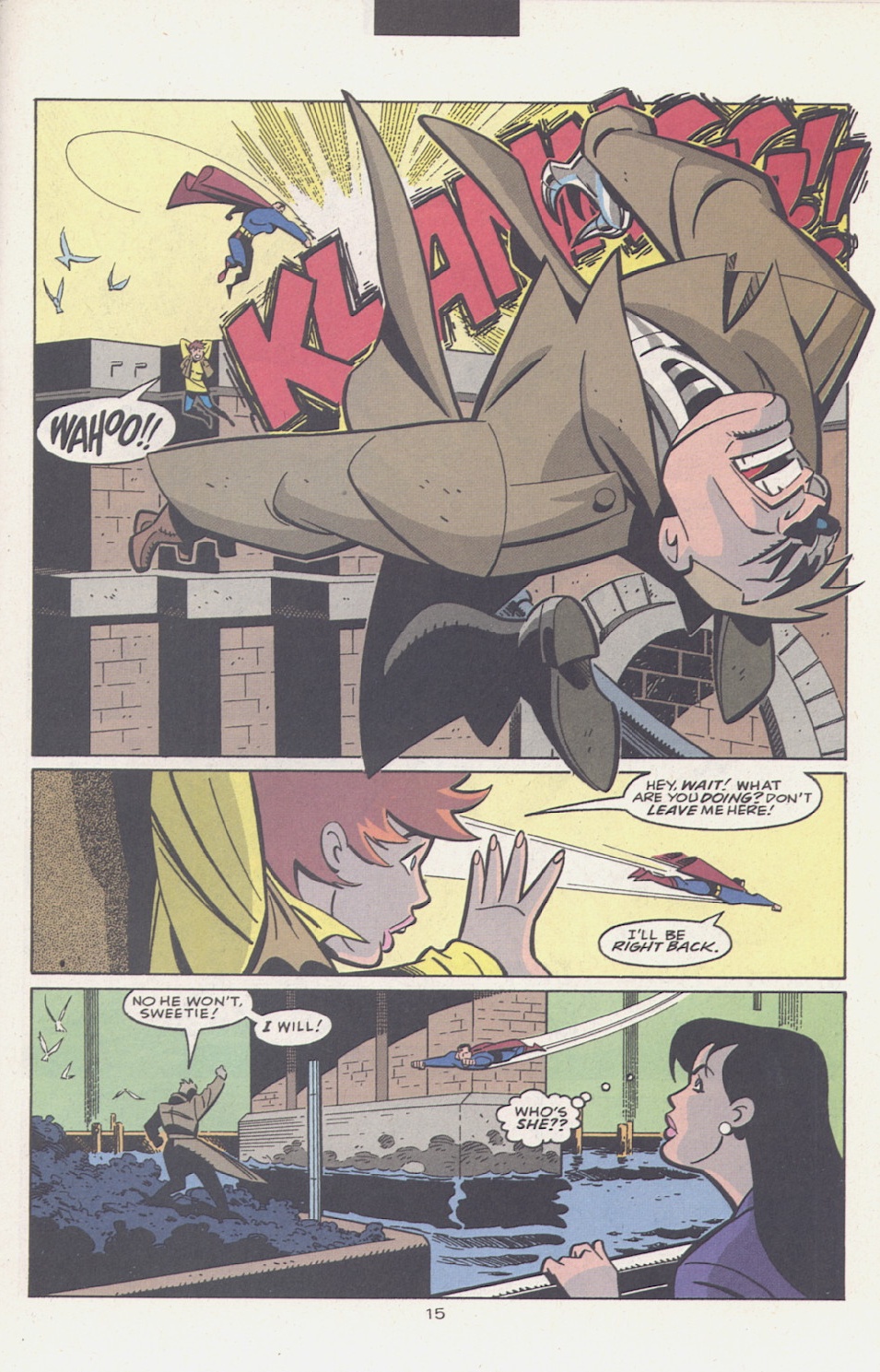 Read online Superman Adventures comic -  Issue #2 - 16