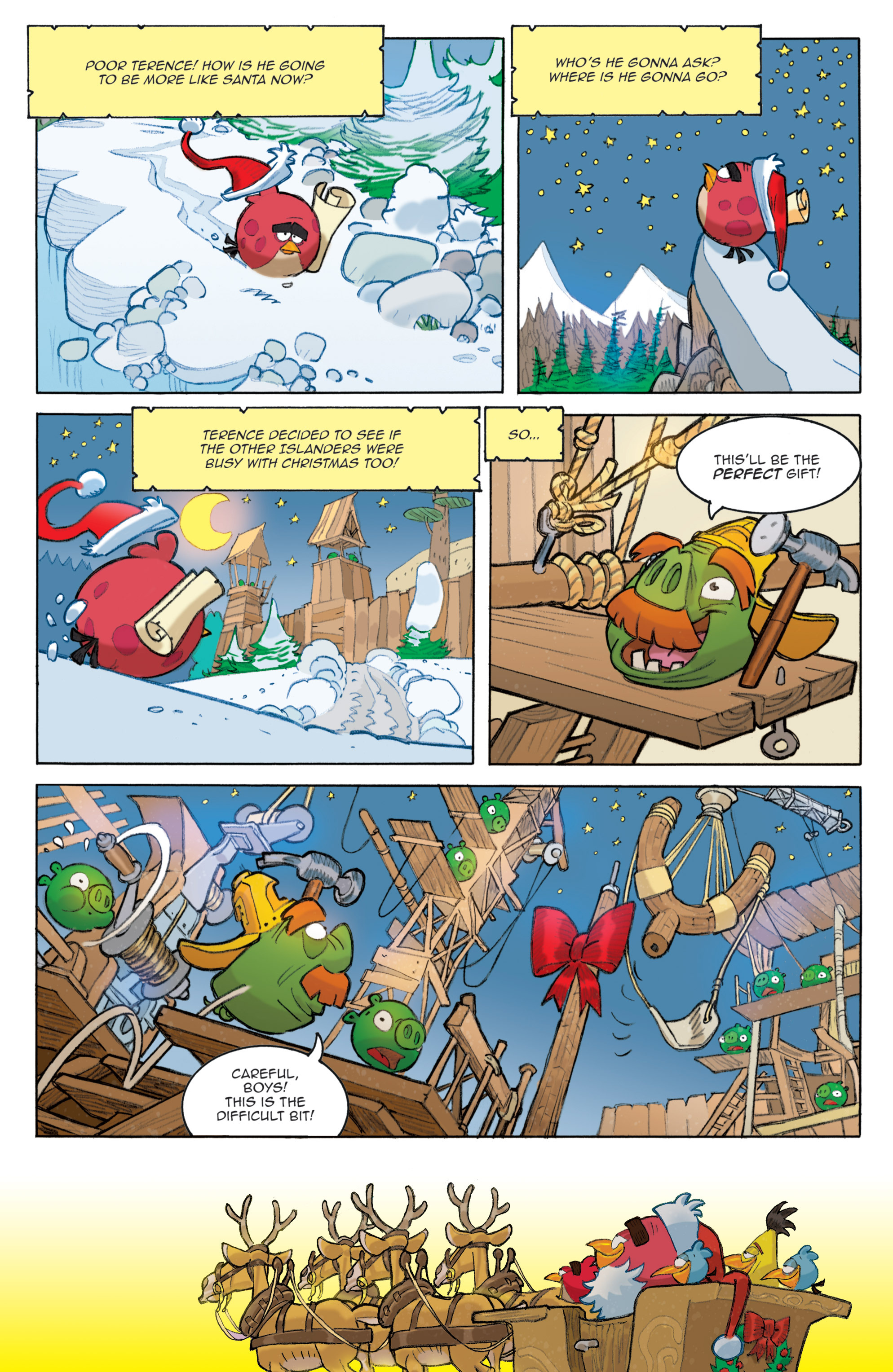 Read online Angry Birds Comics (2014) comic -  Issue # _Holiday Special - 10