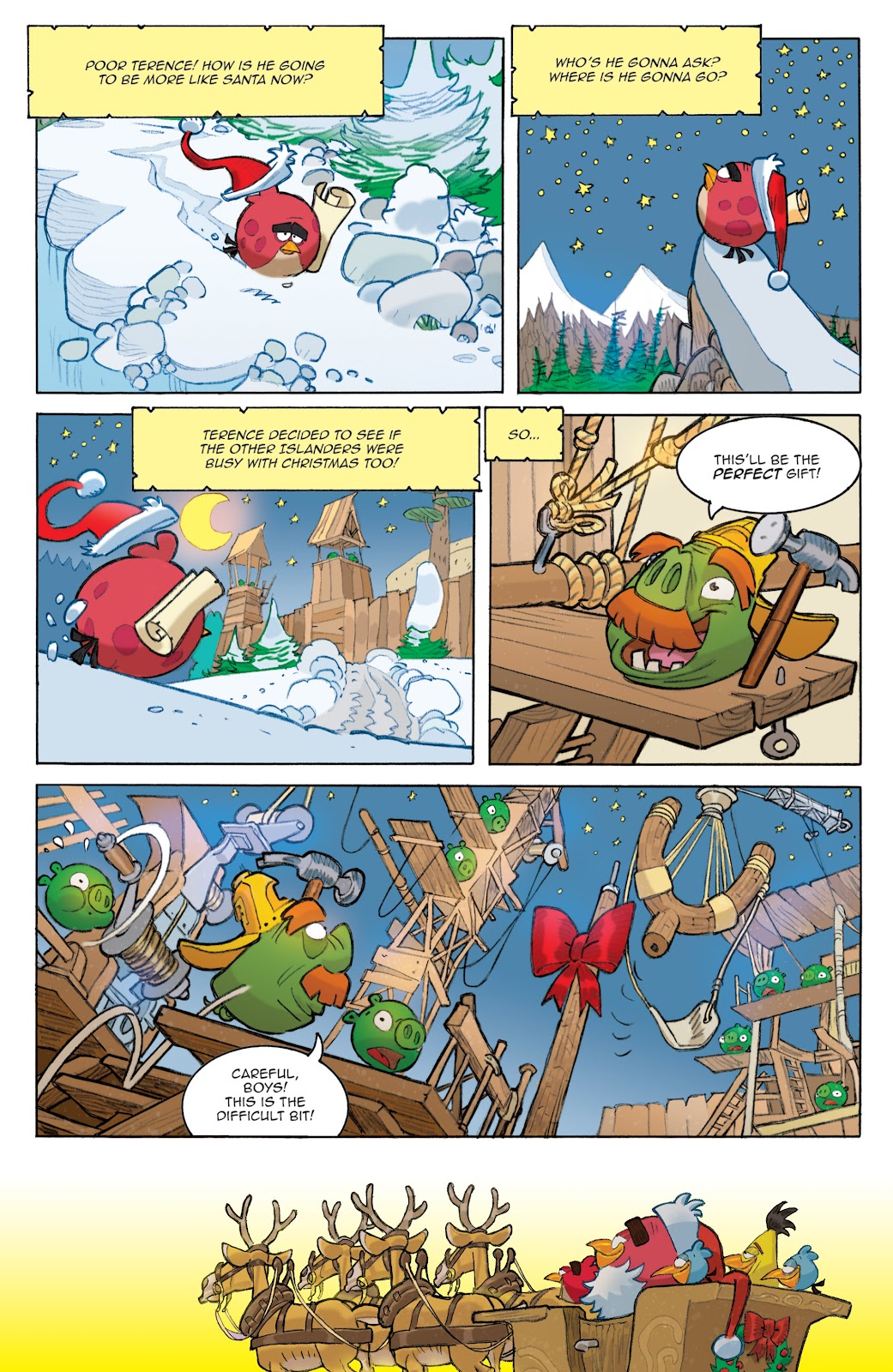 Angry Birds Comics (2014) issue Holiday Special - Page 10
