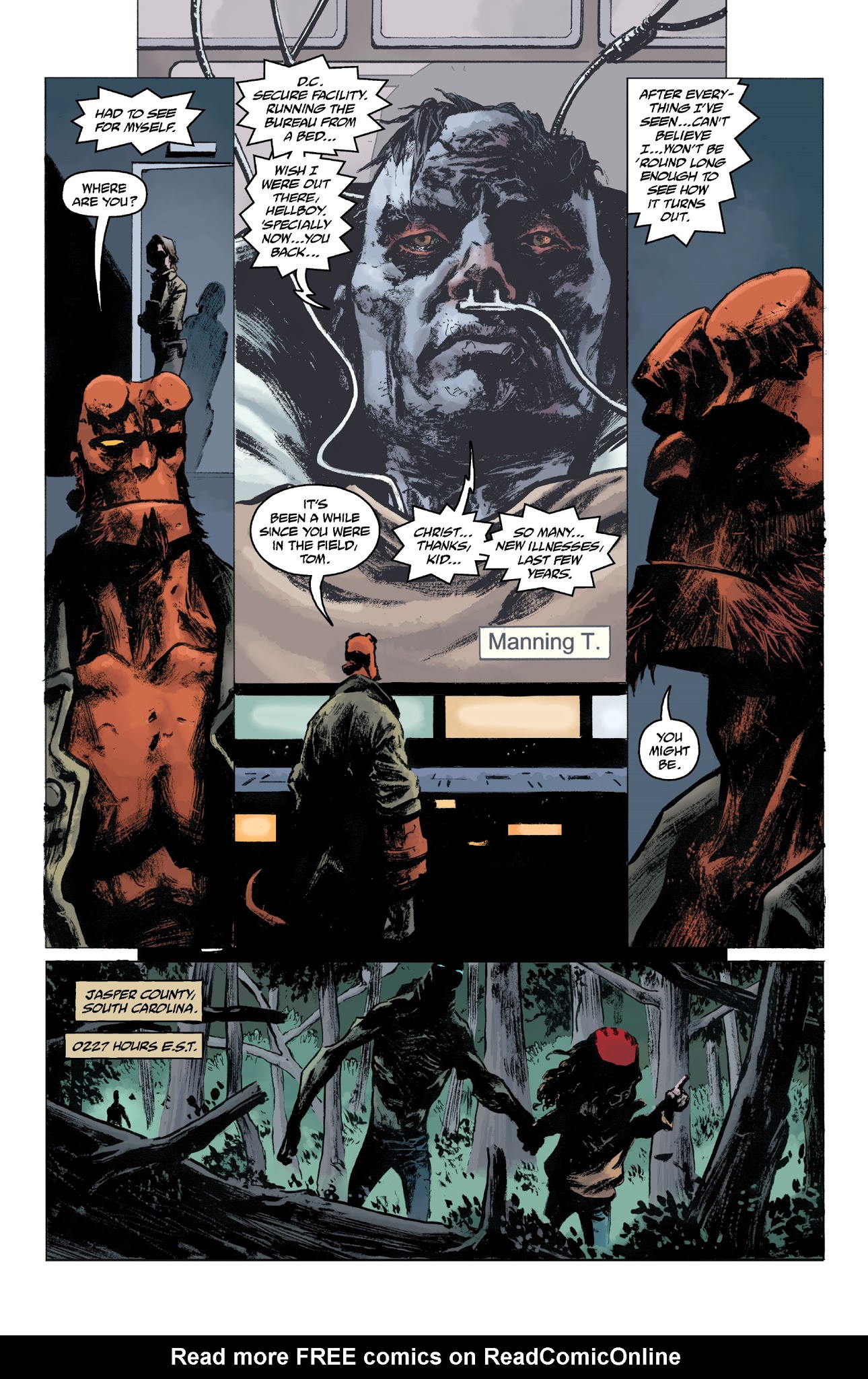 Read online B.P.R.D. The Devil You Know comic -  Issue #6 - 21