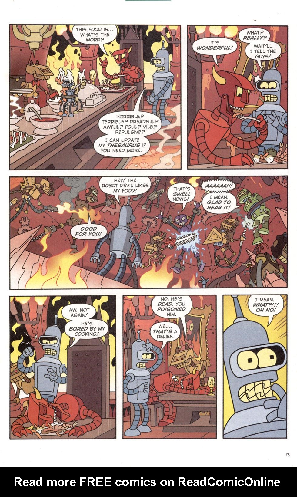 Read online Futurama Comics comic -  Issue #13 - 14