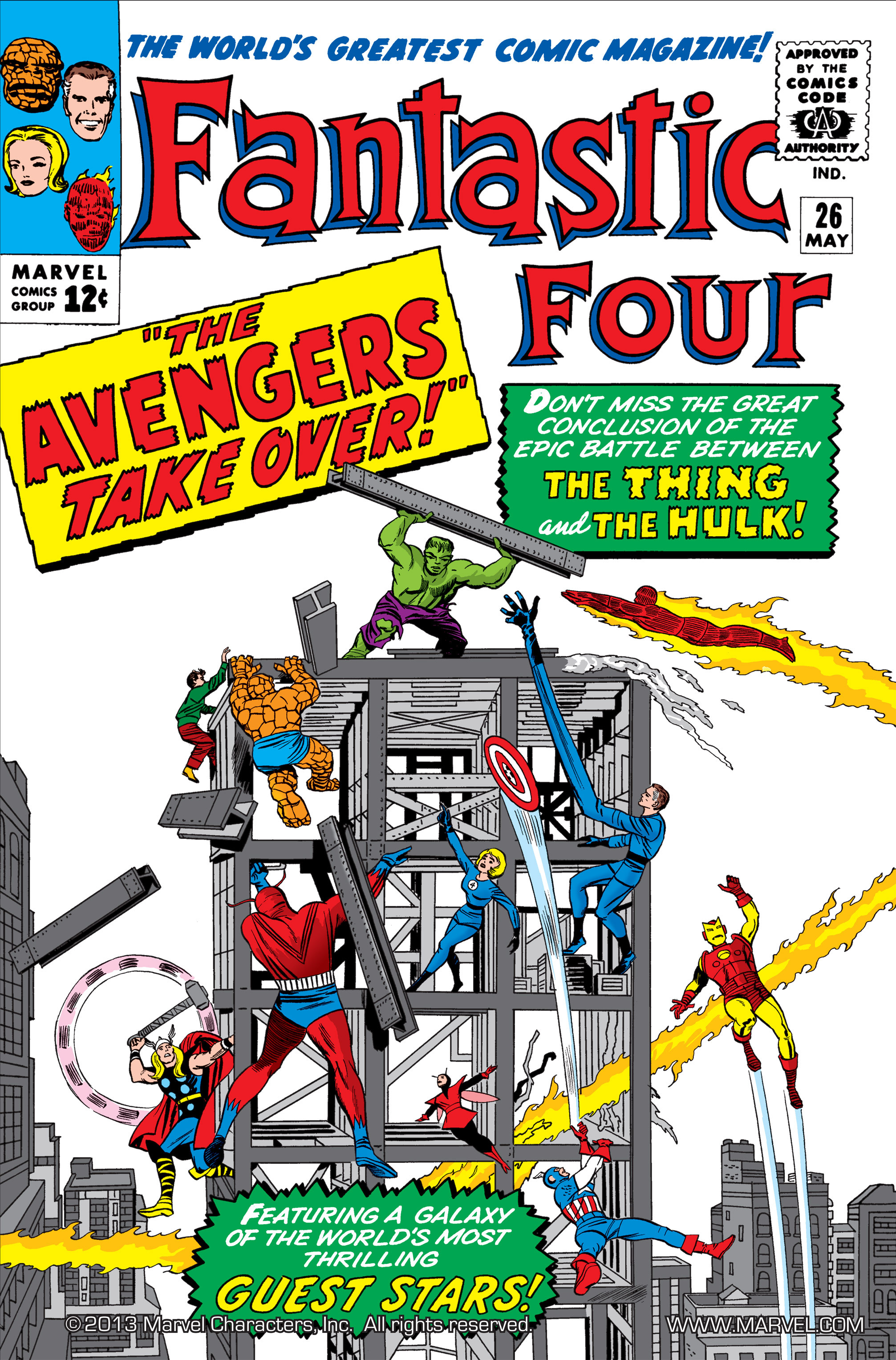 Read online Fantastic Four (1961) comic -  Issue #26 - 1