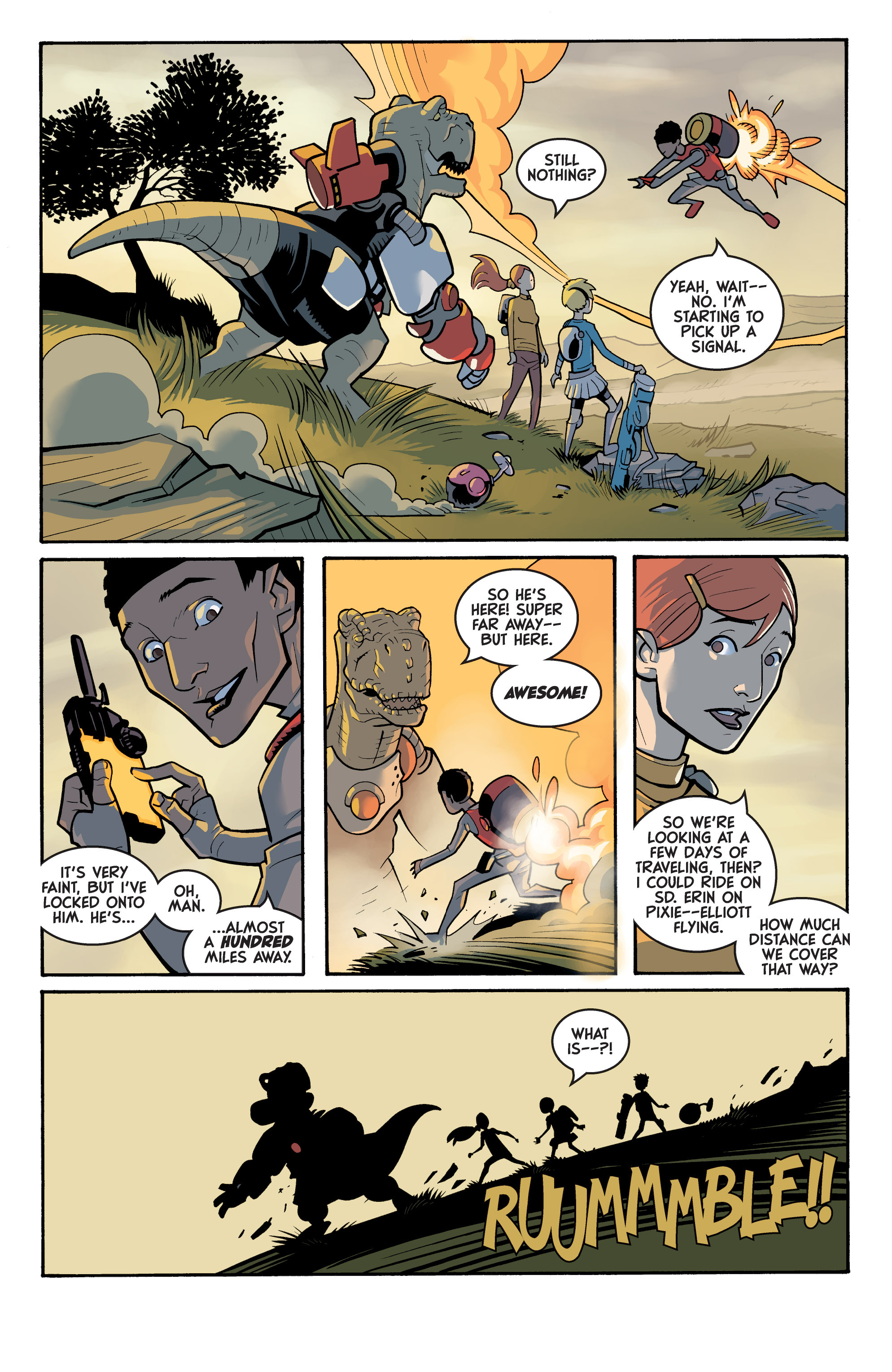 Read online Super Dinosaur (2011) comic -  Issue #13 - 15