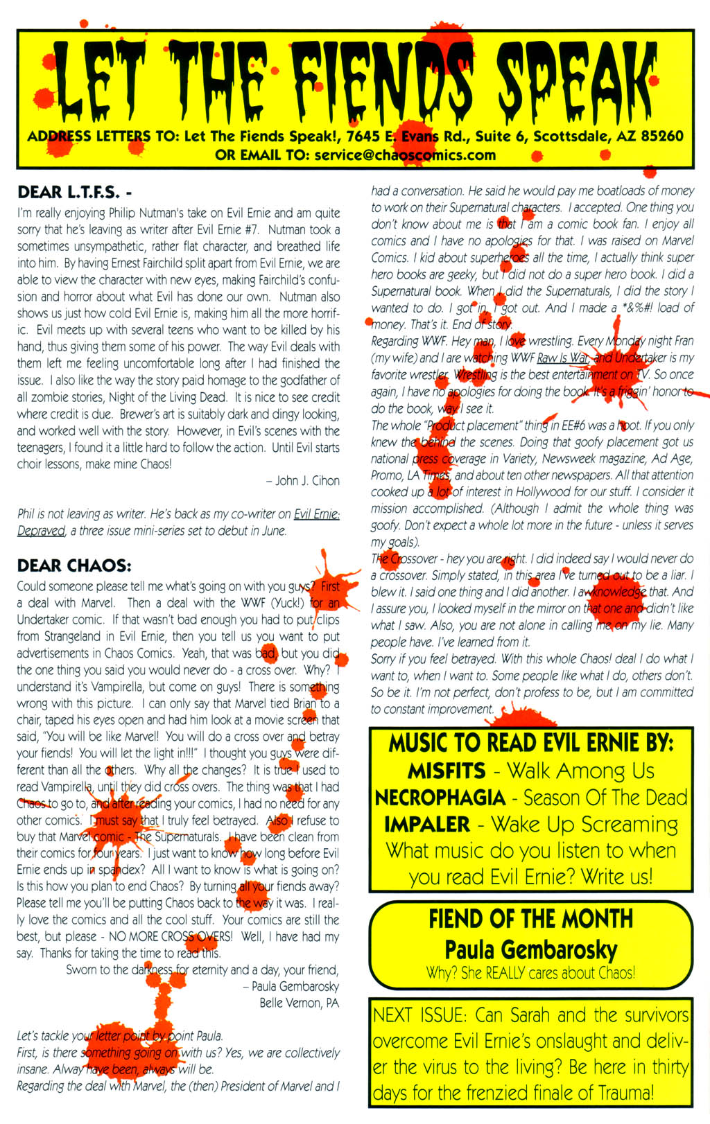 Read online Evil Ernie: Monthly comic -  Issue #9 - 26