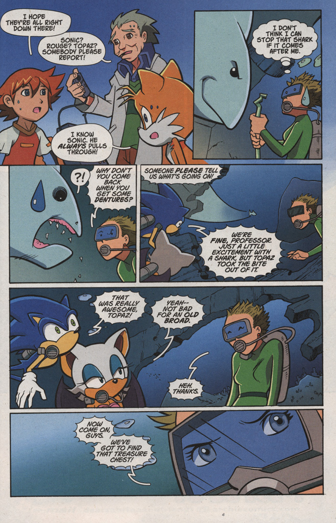 Read online Sonic X comic -  Issue #2 - 21