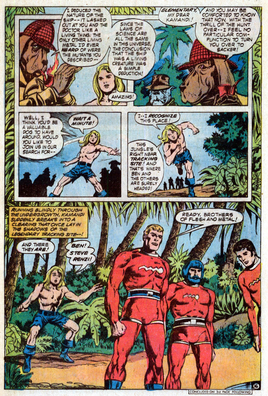 Read online Kamandi, The Last Boy On Earth comic -  Issue #56 - 17