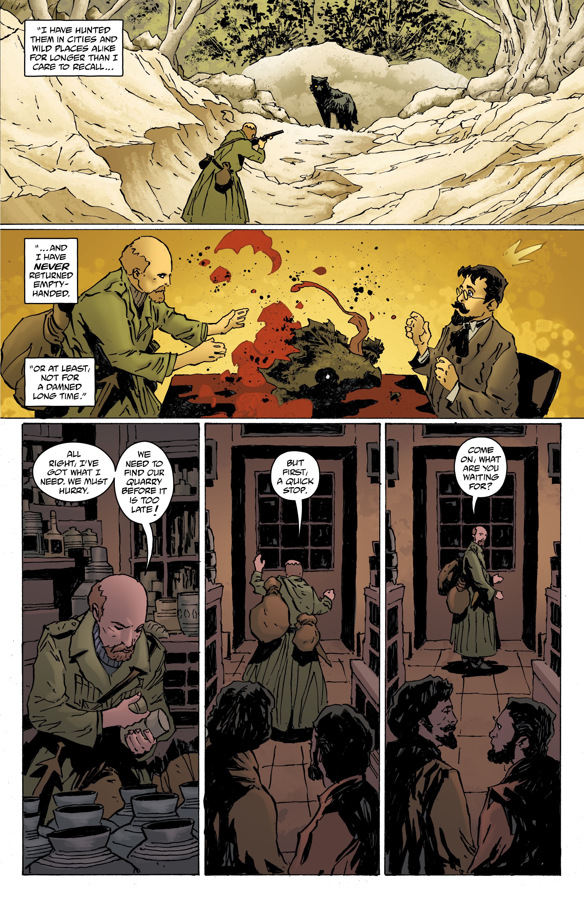 Read online Hellboy: The Silver Lantern Club comic -  Issue #4 - 9