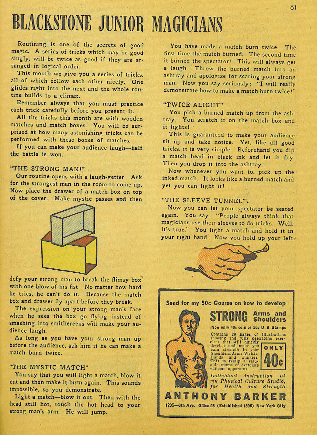 Read online Super-Magician Comics comic -  Issue #10 - 61