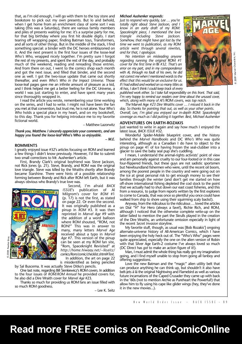 Read online Back Issue comic -  Issue #34 - 91