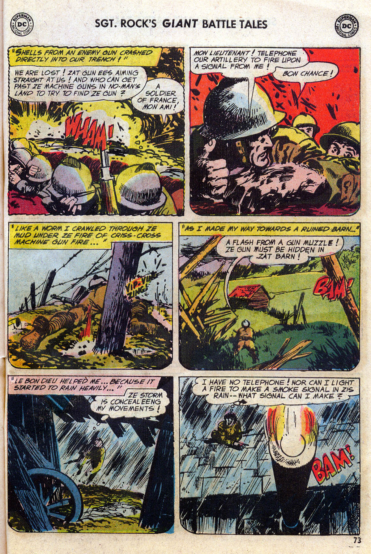 Read online Our Army at War (1952) comic -  Issue #164 - 74