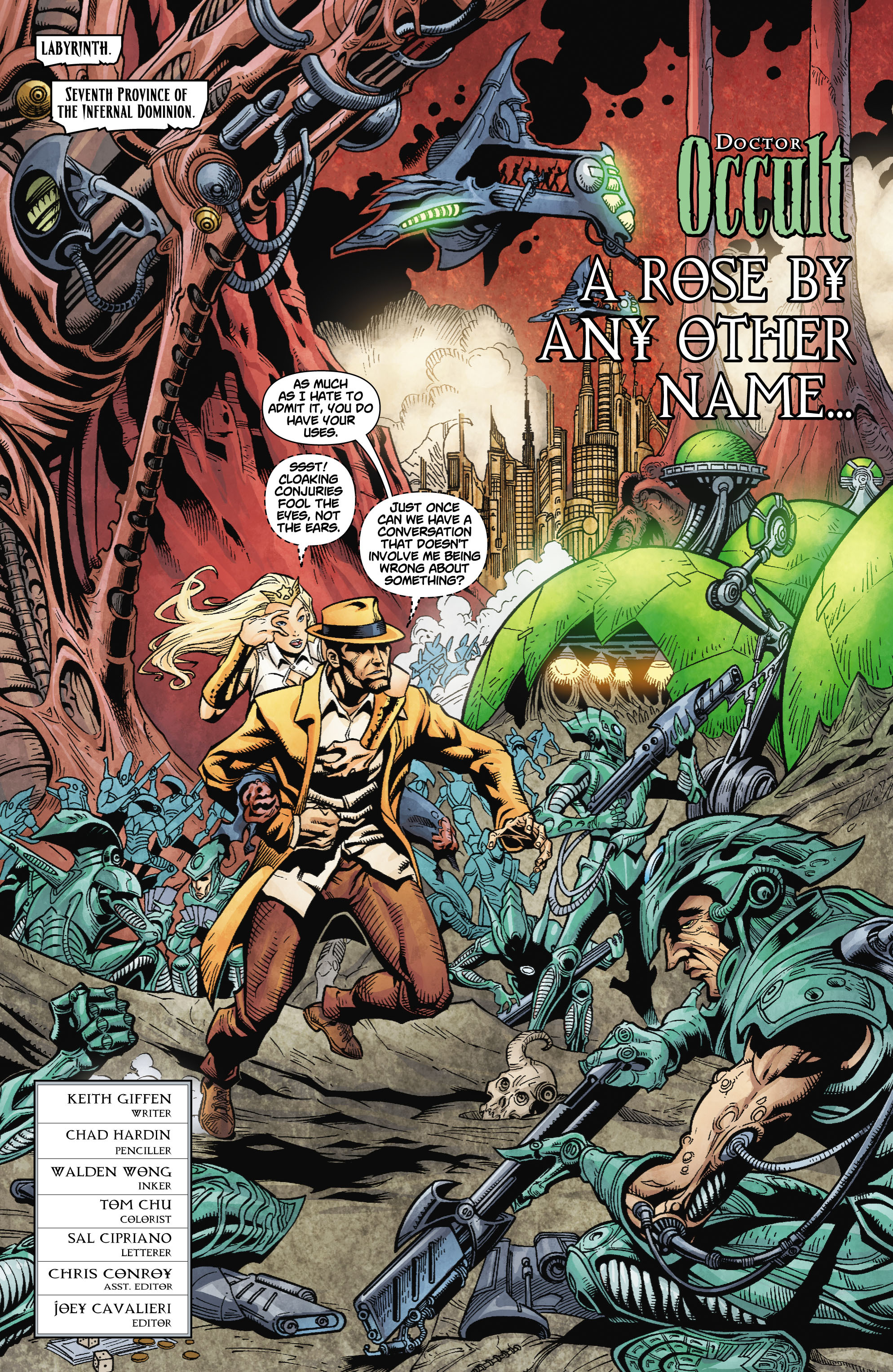 Read online Reign in Hell comic -  Issue #5 - 23
