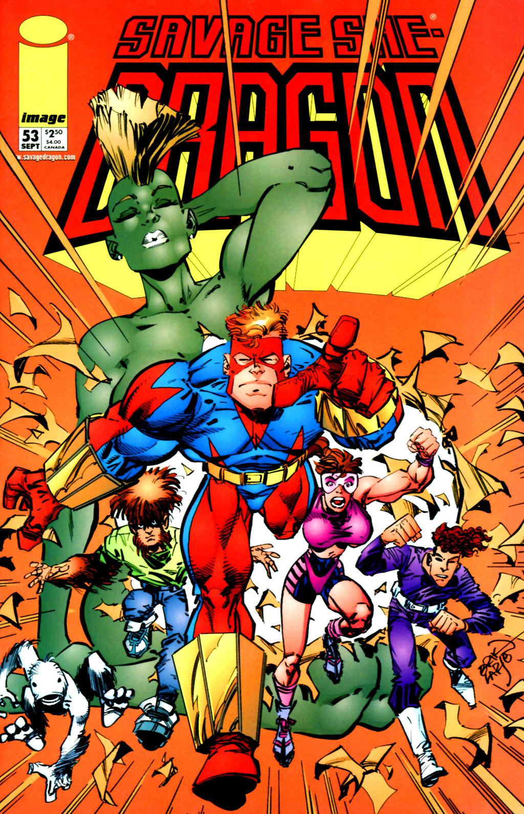 Read online The Savage Dragon (1993) comic -  Issue #53 - 1