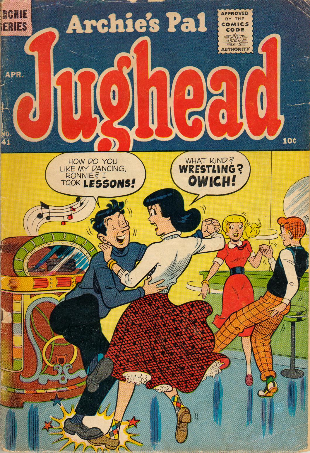 Read online Archie's Pal Jughead comic -  Issue #41 - 1