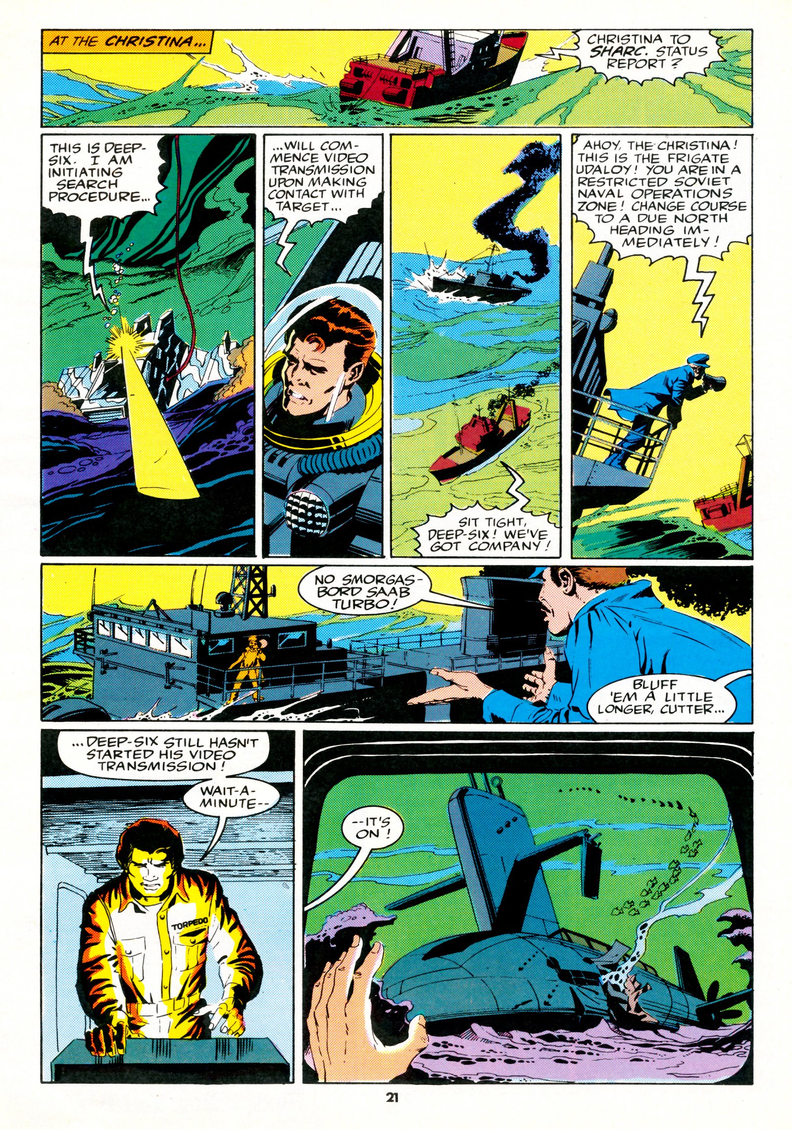 Read online Action Force comic -  Issue #5 - 22