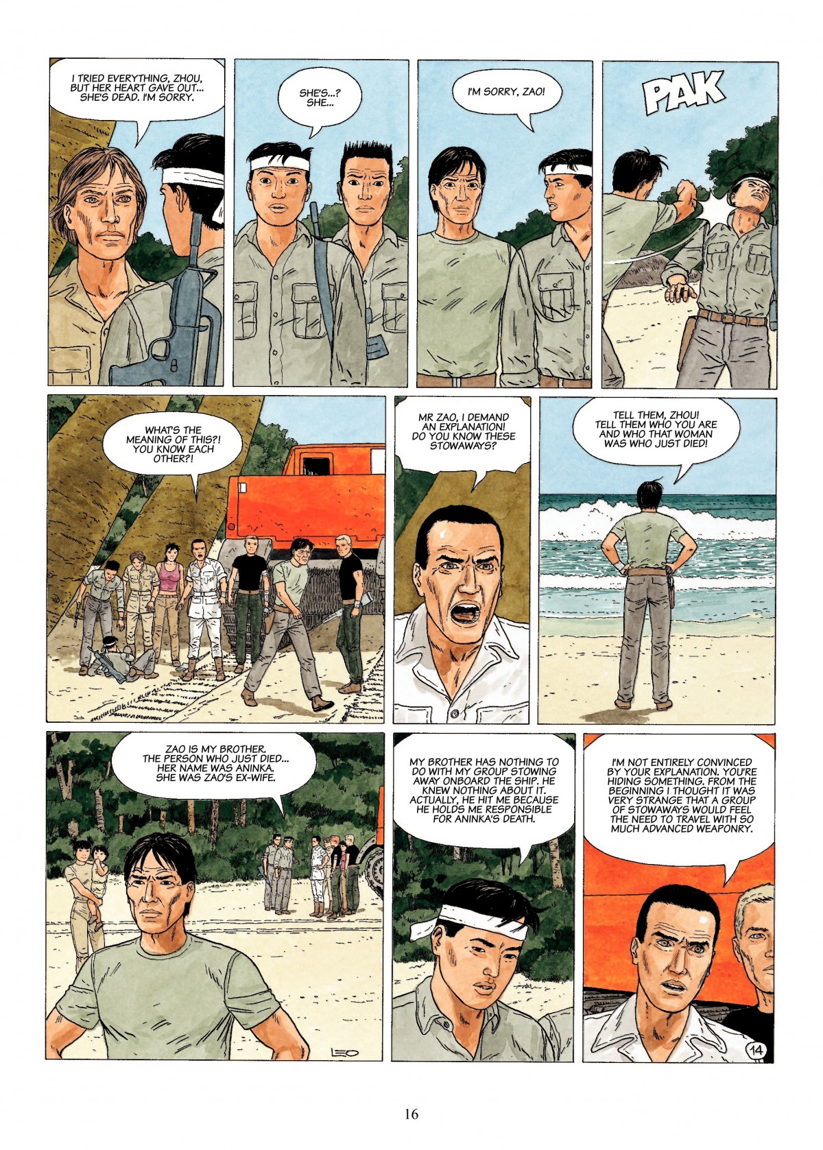 Read online Antares comic -  Issue #3 - 16