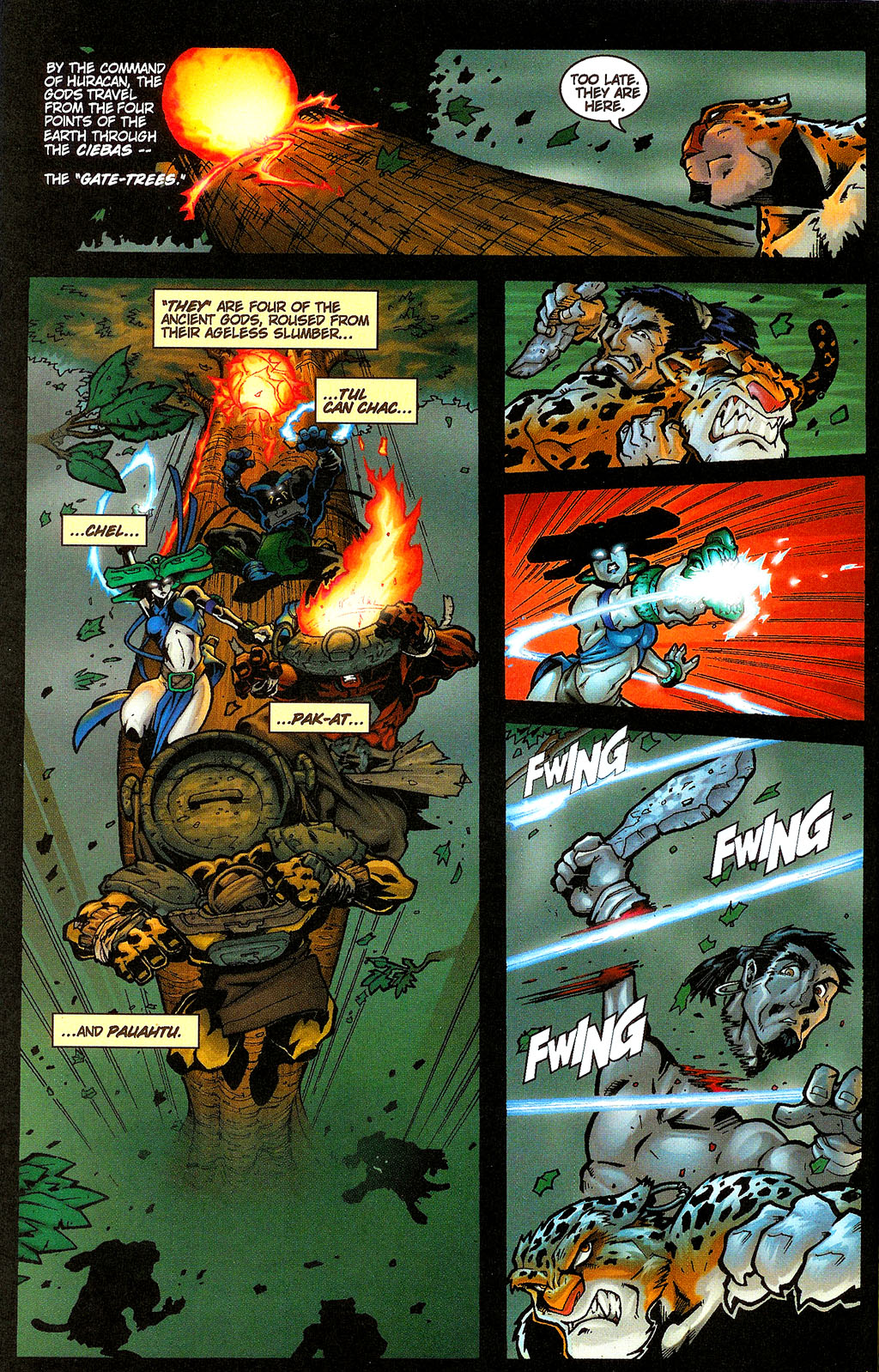 Read online Battle Gods: Warriors of the Chaak comic -  Issue #1 - 6