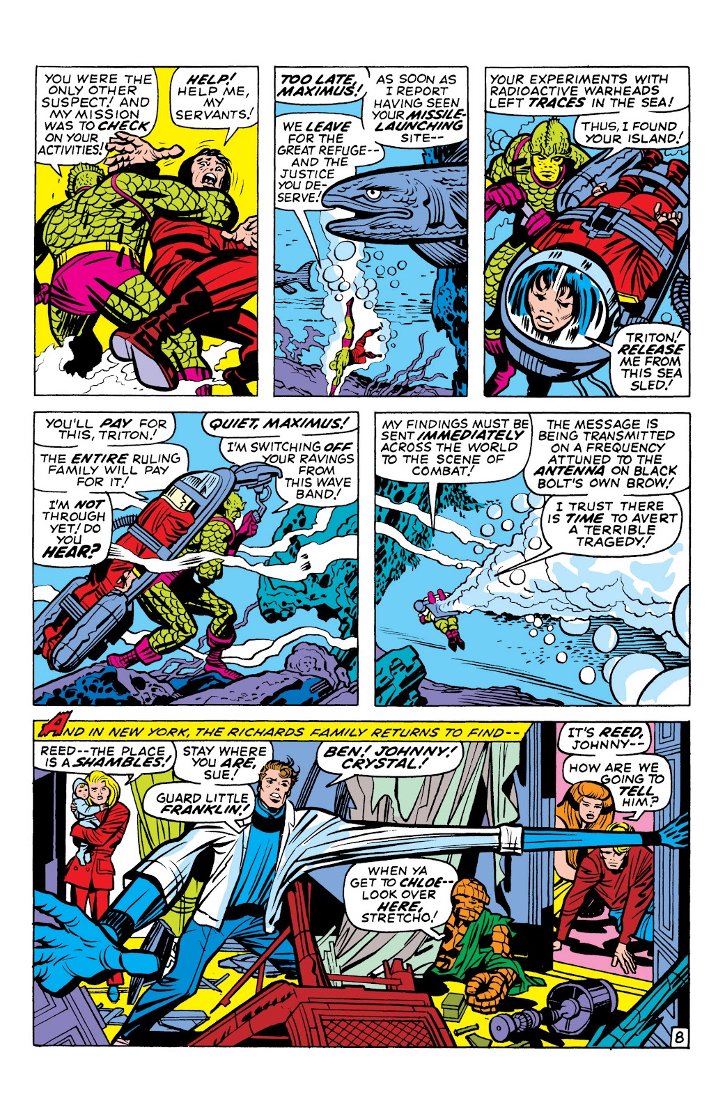 Marvel Masterworks: The Inhumans issue TPB 1 (Part 1) - Page 88